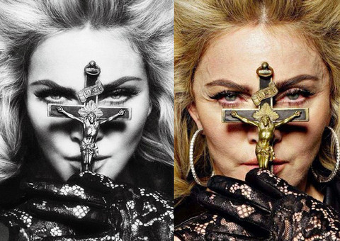 Fotos de Madonna sem photoshop vazam na internet