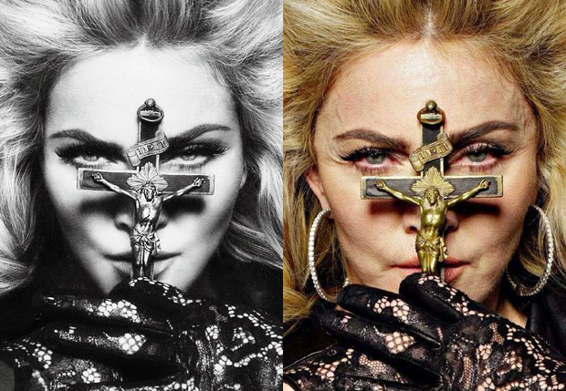 Fotos de Madonna sem photoshop vazam na internet