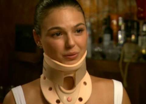 "Qualquer movimento errado com a cabeça, ela morre"