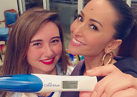 Grávida? Sabrina Sato mostra resultado de exame no Instagram