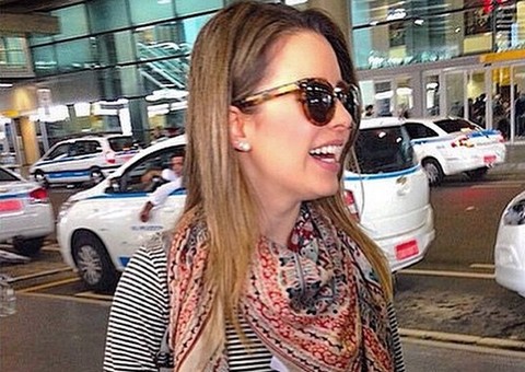 Aos 7 meses, filho de Sandy é flagrado pela primeira vez 