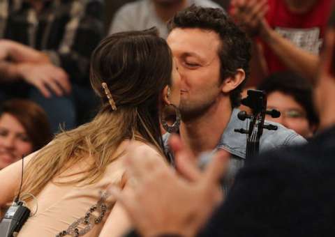 Sandy está grávida de um menino