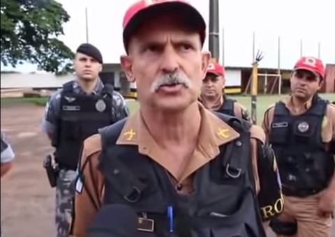 Sargento dá entrevista polêmica: "cheirei a cocaína e tô chapado até agora"