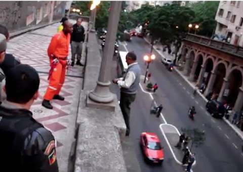 Salvamento de tentativa de suicídio