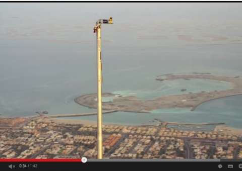 O maior salto de Bungee Jump do mundo