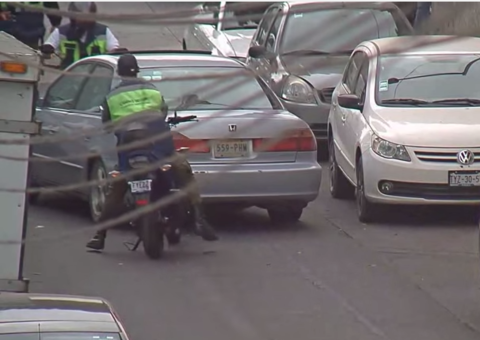 Seguranças tentam impedir roubo de pneus e ação termina em estrago