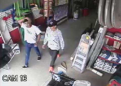 Polícia Civil divulga imagens de envolvidos em roubo a loja no Jorge Teixeira