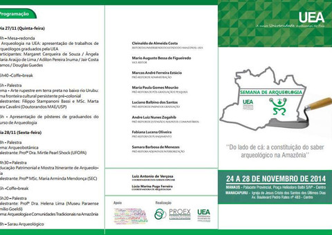 Semana de Arqueologia da UEA traz programação diversificada