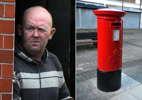 Homem é preso após tentar transar com caixa de correio