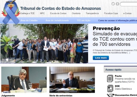 Link no site do TCE insere microempresas como fornecedores