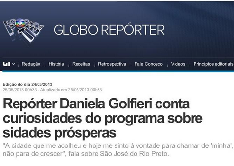 Página do "Globo Repórter" usa o termo "sidades" e é criticado por internautas