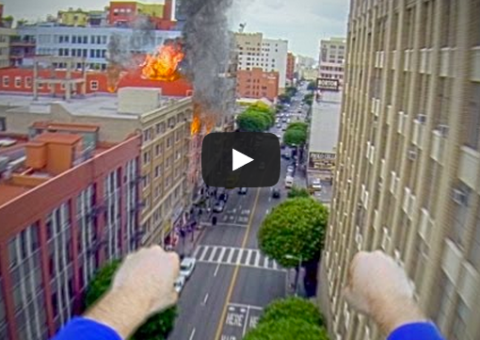 E se o Superman usasse uma GoPro?