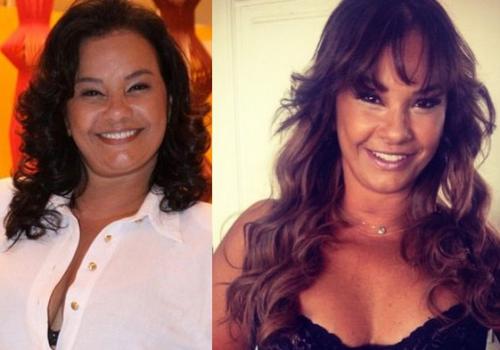 50kg mais magra, Solange Couto exibe corpo sarado