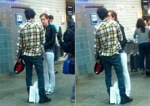  Após terminarem, Fiuk e Sophia Abrahão são clicados aos beijos