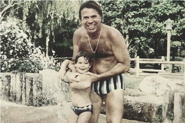 Silvio Santos aparece de sunga em foto antiga 