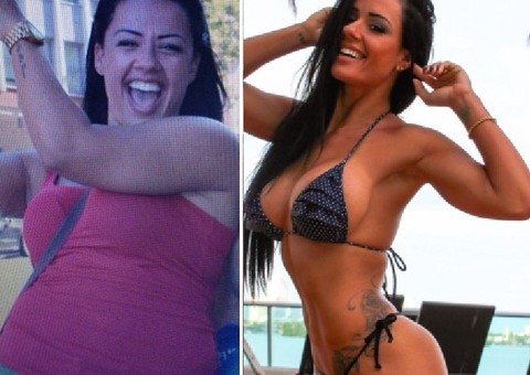 Brasileira que mudou radicalmente é considerada dona do corpo mais perfeito dos EUA