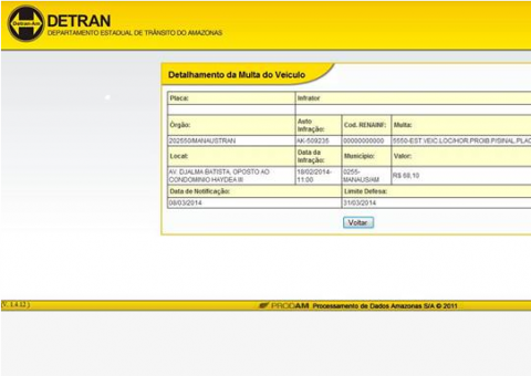Em Manaus motorista vende pontos na carteira pela internet