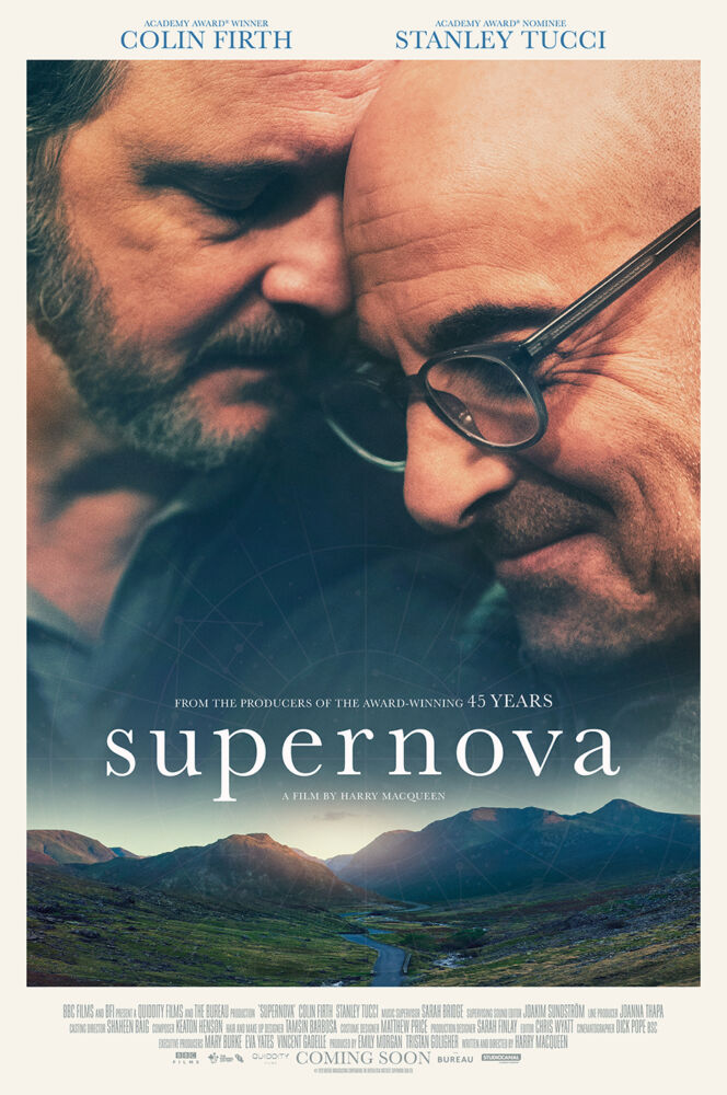 Supernova com Stanley Tucci e Colin Firth ganha novo trailer; Confira