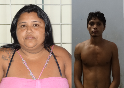 Dupla investigada por tráfico de drogas é presa