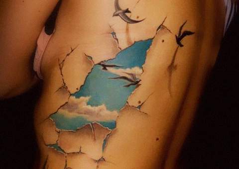 Veja as tatuagens 3D mais impressionantes já vistas