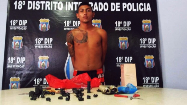 "Tatuagem" é preso no Novo Israel