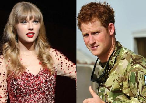 Taylor Swift está mexendo os pauzinhos para conhecer o príncipe Harry