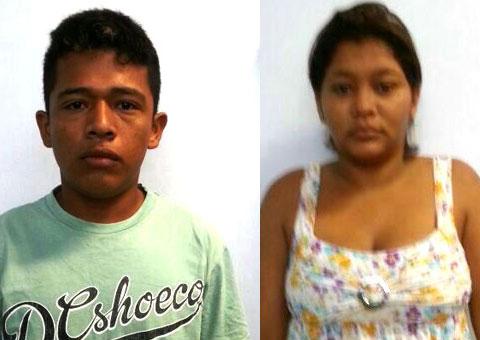 Casal de traficantes escondia maconha no telhado