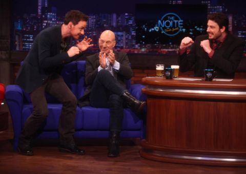 Danilo Gentili entrevista elenco de 'X-Men'