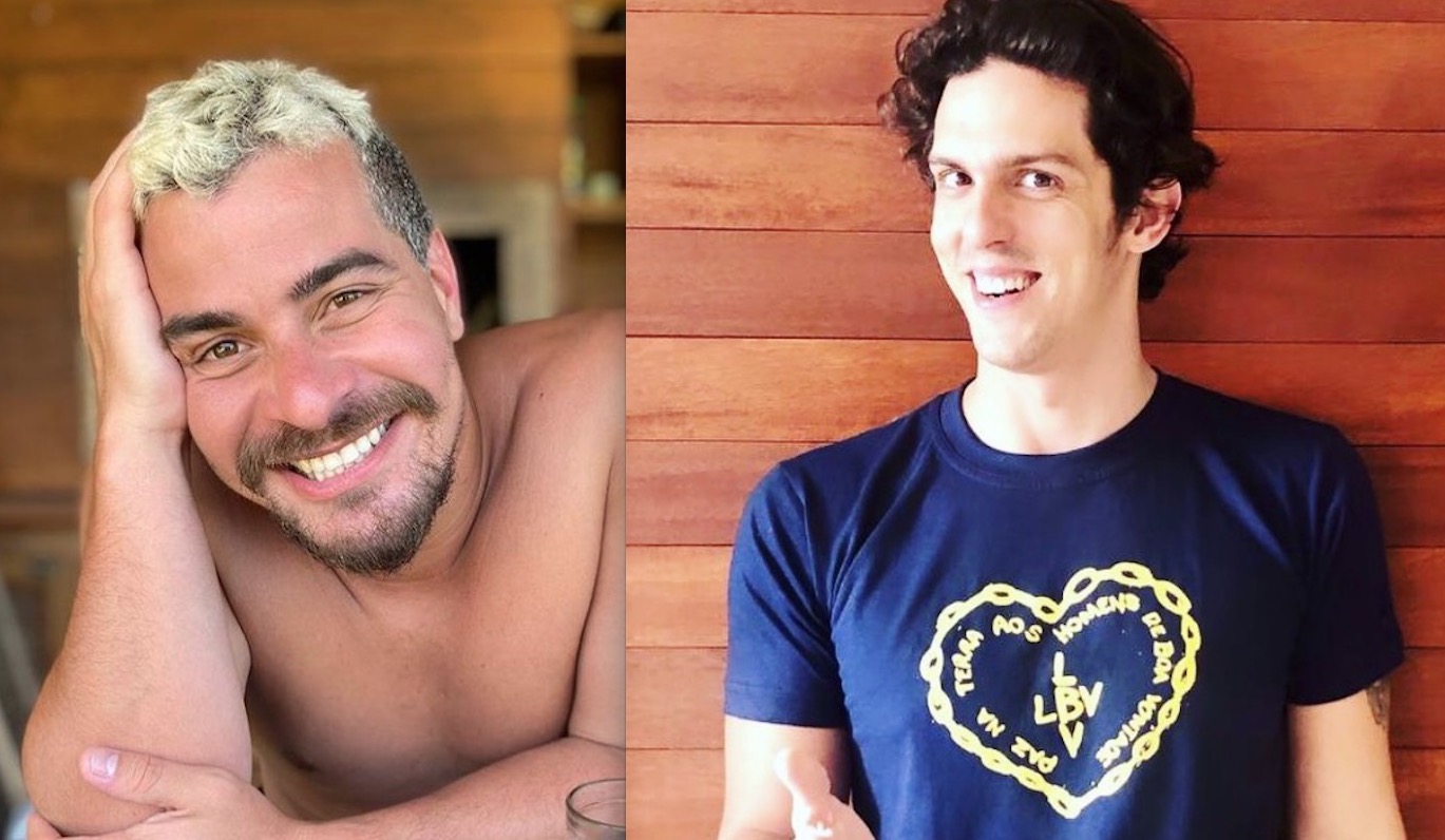 Thiago Martins e Rafael Infante estariam confinados para o BBB21