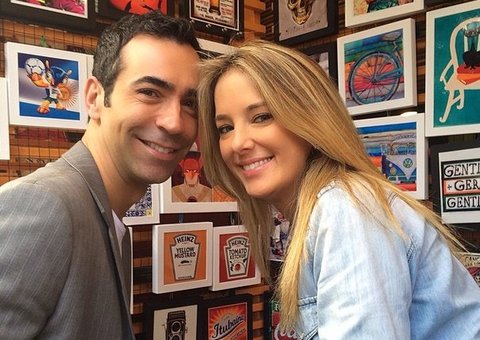 Ticiane Pinheiro nega fim de namoro com César Tralli