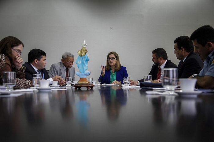 Cúpula da segurança e TJAM firmam união no combate à criminalidade