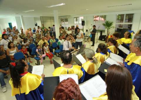 Ensaios finais do coral da Manaus Previdência conta com banda completa