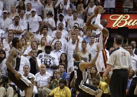 Com vitória dramática, Heat leva final da NBA com Spurs ao 7° jogo