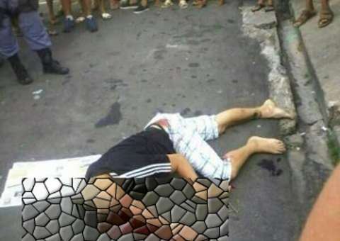 Suposto traficante é morto a tiros