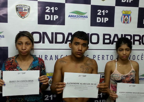 Policiais prendem "Chibé" e bando envolvido com tráfico de drogas