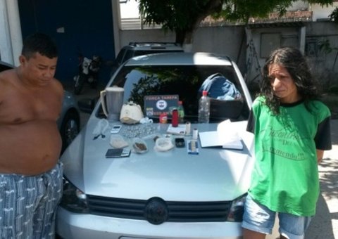 Traficantes são presos na avenida Camapuã