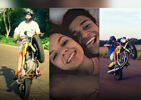 TRAGÉDIA: Jovem empina moto na ponte, namorada é arremessada e morre