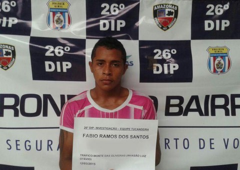 Homem é preso acusado de traficar drogas em Manaua