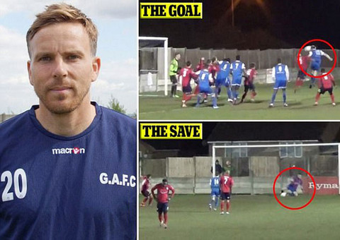 Impressionante: Treinador entra no jogo, faz gol e defende cobrança de pênalti