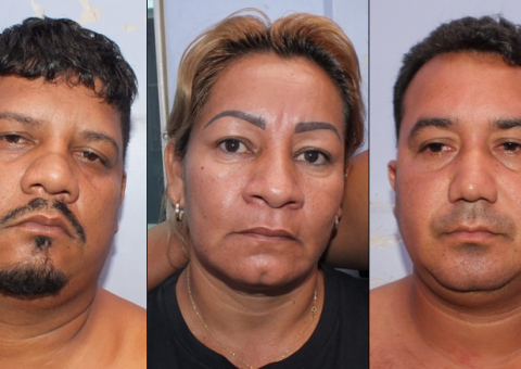 Três pessoas são presas por envolvimento com o tráfico de drogas 