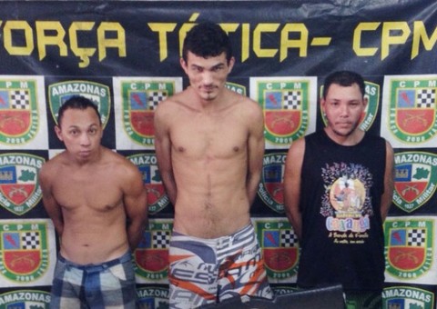 Traficantes são presos com droga e armas no Nova Vitória