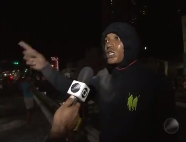 Sem saber, repórter da Globo entrevista um dos traficantes mais procurados pela polícia