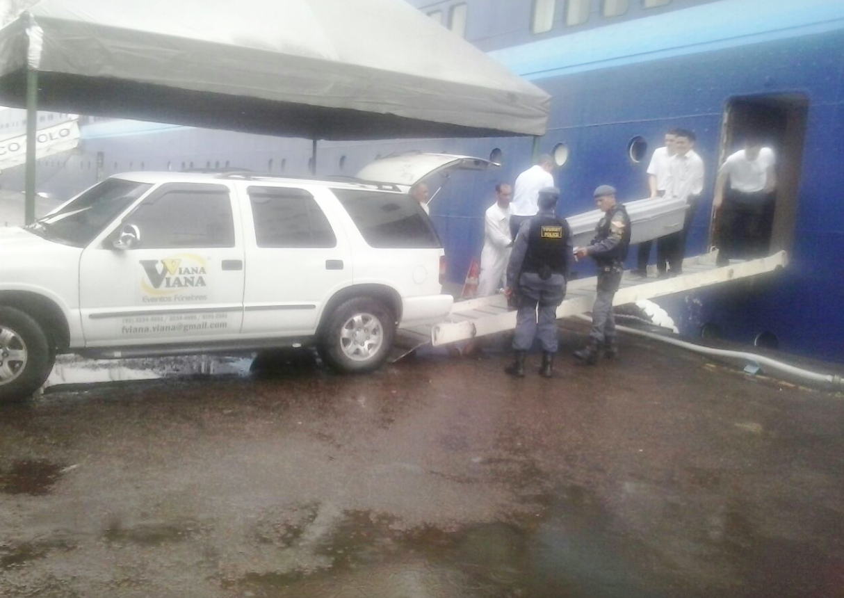 Britânico morre a bordo de transatlântico