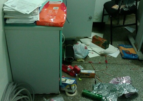 UBS Geraldo Magela é assaltada e deixada de "cabeça para baixo"