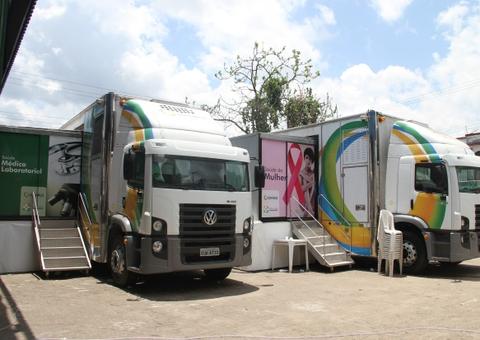 Jorge Teixeira recebe três Unidades Móveis de Saúde