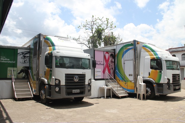 Jorge Teixeira recebe três Unidades Móveis de Saúde