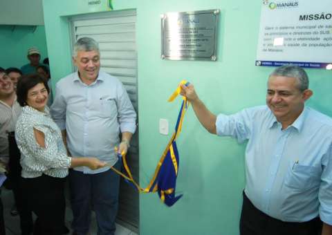 Campanha de Vacinação é aberta em Manaus com inauguração de nova UBS  
