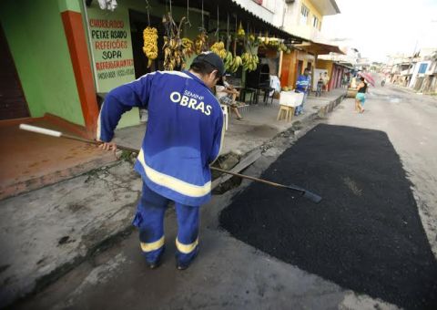 Parque das Nações recebe mutirão de tapa-buraco