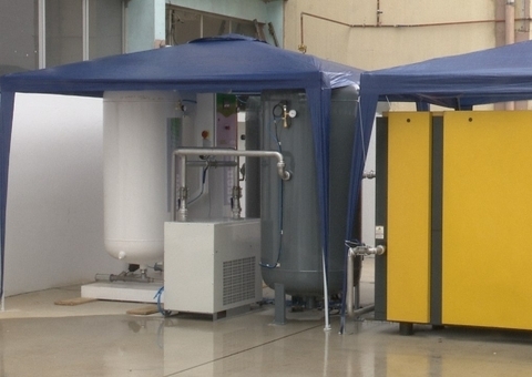 Covid-19: Usina de oxigênio é instalada no HUGV para atender alta demanda 