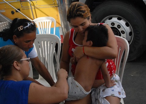 Manaus retoma vacinação contra o sarampo